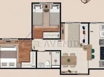 Apartamento · 48m² · 2 Quartos · VENDA | Apartamento, com 2 dormitórios em San Fernando, Londrina