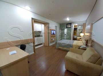 Apartamento · 27m² · 1 Quarto · 1 Vaga · Flat em Chácara Santo Antônio (Zona Sul), São Paulo/SP de 27m² 1 quartos para locação R$ 3.900,00/me