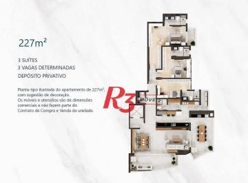 49a011e7954f5f9f0e8201f63ba8ae49cbec6198 · Apartamento à venda, 227 m² por R$ 5.400.000,00 - Ponta da Praia - Santos/SP