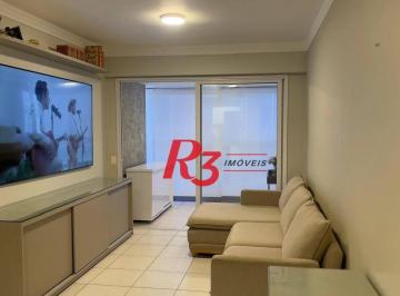 442085f51c82a42e305f75dd571d6f676a6504b0 · Apartamento com 2 dormitórios à venda, 82 m² por R$ 1.250.000,00 - Gonzaga - Santos/SP