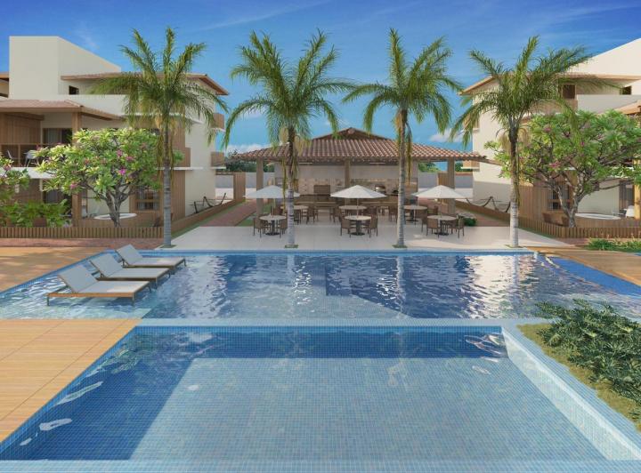Imóvel novo vertical , Camaçari · Apartamento Condominio Reserva Itacimirim Tennis Club, Camaçari - BA