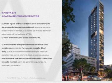 Apartamento de 1 quarto, Curitiba · Studio Centro 1 Dormitório Andar Alto Entrega 2026