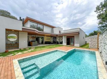 Casa · 432m² · 4 Quartos · 4 Vagas · Casa Térrea de Alto Padrão para Locação no Condomínio Marambaia – Vinhedo/SP