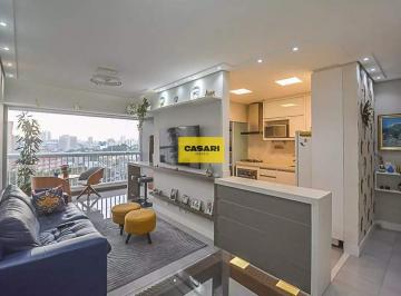 Apartamento · 70m² · 2 Quartos · 2 Vagas · Apartamento 2 dormitórios com varanda gourmet à venda no Centro de São Bernardo do Campo