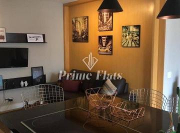Apartamento · 56m² · 1 Quarto · 1 Vaga · Flat disponível para venda no Condomínio Edifício Espaço Alpha, com 56m², 2 dormitórios e 1 vaga de
