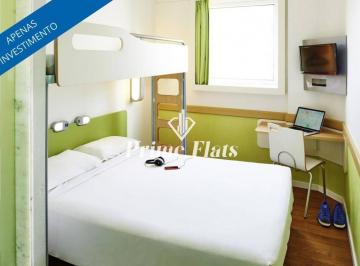 Apartamento · 12m² · 1 Quarto · 1 Vaga · Flat disponível para venda no Ibis Budget Jardins, com 12m², 1 dormitório e 1 vaga de garagem