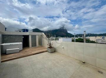 d0005067ba76bd43423284644886ad16769d3534 · Jardim Oceânico - Cobertura Duplex de 3 Suítes com Vista para Pedra da Gávea. Colado na Olegário Mac