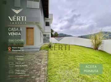 576c0c675b246fd142ebf9dda986a1f3032913ea · Casa com 3 dormitórios, sendo 1 suíte à venda, 86 m² - Passo Manso - Blumenau/SC
