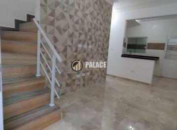 Casa · 54m² · 2 Quartos · 1 Vaga · Sobrado de Condomínio com 2 quartos, Guilhermina, Praia Grande - R$ 400 mil, Cod: 3681