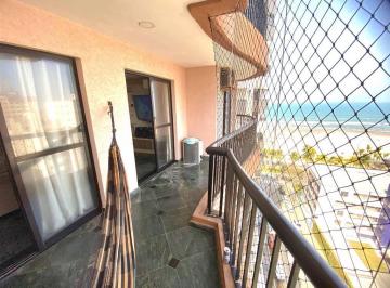 Apartamento · 133m² · 5 Quartos · 2 Vagas · APTO de 4 Dorm c/ 3 SUÍTES, ampla VISTA MAR,  + dependência de EMPREGADA, 133 m² de área útil. BAIRR