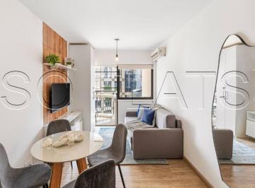 Apartamento · 34m² · 1 Quarto · 1 Vaga · Flat Grand Mercure Itaim disponível com 34m², 01 dormitório e 01 vaga