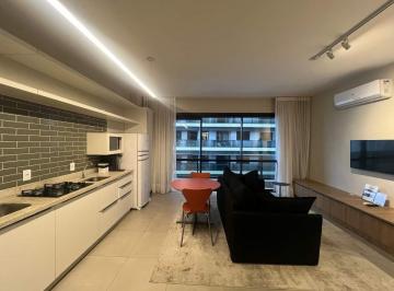 Apartamento · 44m² · 1 Quarto · Aluguel | Estúdio com armários planejados no Centro, ao lado do Parque da Luz e piscina com borda in