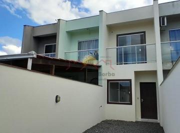 Casa · 64m² · 2 Quartos · 2 Vagas · Sobrado Geminado 2 Quartos Paranaguamirim