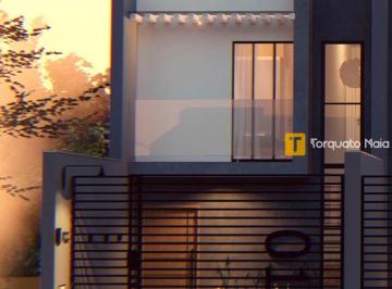 Casa · 87m² · 2 Quartos · 1 Vaga · Geminado com Escada Lateral e Suítes no Santo Antônio