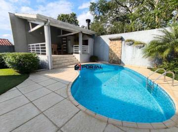 Casa · 393m² · 3 Quartos · 4 Vagas · Condomínio São Paulo II - 3 pavimentos, elevador, gourmet, piscina!