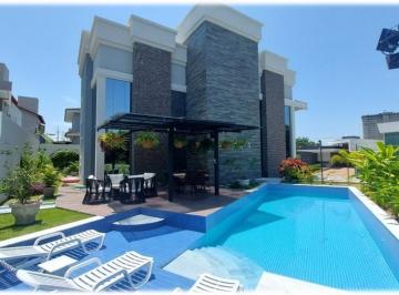 Foto 01 · Casa alto padrão com 4 suítes, 4 vagas, 344 m² 100% mobiliada - No melhor do Altiplano - João Pessoa