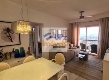 Apartamento · 51m² · 1 Quarto · 1 Vaga · Condomínio Hit Alphaville - Apartamento, porteira fechada em andar alto, Alphaville, com 51m², 1 dor
