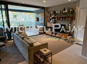 Apartamento · 147m² · 3 Quartos · 2 Vagas · Apartamento para alugar no Brooklin com 3 suítes - Michael Pajak (11) 99996-4550