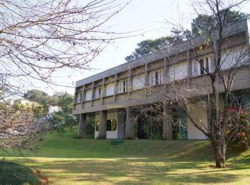 Casa · 684m² · 5 Quartos · 8 Vagas · RESIDÊNCIA COM PROJETO BRUTALISTA NA CHÁCARA FLORA -  5 DORM, JARDIM, ESPAÇO GOURMET E MUITO VERDE