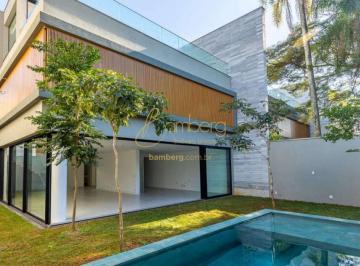 Casa · 559m² · 4 Quartos · 4 Vagas · CASA NOVA CONDOMÍNIO FECHADO NO BROOKLIN VELHO - 4 SUITES- JARDIM E PISCINA
