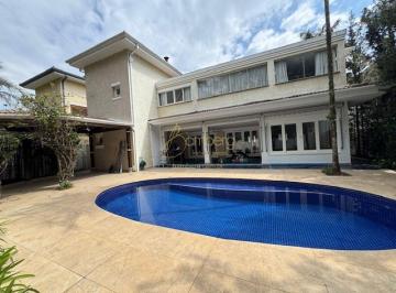 Casa · 600m² · 4 Quartos · 5 Vagas · CASA EM CONDOMÍNIO FECHADO 4 SUITES - ESCRITÓRIO - 6 VGS - JARDIM - PISCINA E ESPAÇO GOURMET