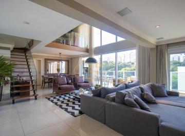 Apartamento · 186m² · 3 Quartos · 3 Vagas · APARTAMENTO NO PANAMBY COM PÉ DIREITO DUPLO, COM MEZANINO E 3 SUÍTES