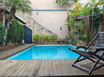 Casa · 269m² · 3 Quartos · 5 Vagas · Linda casa térrea- Chácara Monte Alegre! 568m² terreno 269² area construida, 3 suites,  piscina.