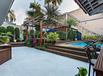 Casa · 269m² · 3 Quartos · 5 Vagas · Linda casa térrea- Chácara Monte Alegre! 568m² terreno 269² area construida, 3 suites,  piscina.