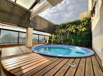 Piscina · Cobertura Duplex | Chácara Santo Antônio | 181m² | Piscina | Varanda Gourmet | 3 Vagas de Garagem