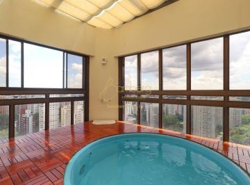 Apartamento · 395m² · 4 Quartos · 6 Vagas · Linda Cobertura Tríplex com Vista Panorâmica Verde - Portal do Morumbi