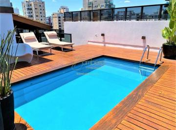 Apartamento · 364m² · 4 Quartos · 5 Vagas · Linda Cobertura Com 4 Dormitórios Em Moema Índios. Fora de Rota, Porteira Fechada E Linda Vista 360º