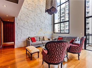 Apartamento · 184m² · 3 Quartos · 4 Vagas · Elegante e confortável Duplex à venda totalmente mobiliado!