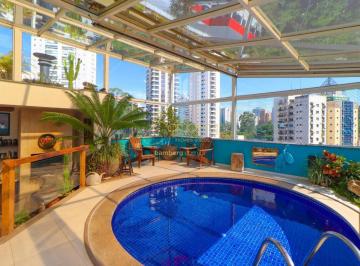 Apartamento · 230m² · 3 Quartos · 4 Vagas · Belíssima cobertura Duplex de 230 m² na V. Andrade, entre Panamby/Morumbi
