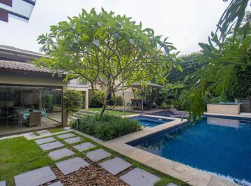 Casa · 413m² · 4 Quartos · 4 Vagas · CASA EM RUA COM CANCELA ( 4 SUÍTES, LINDA  ÁREA GOURMET, PISCINA, 4  VAGAS) NO JARDIM DOS ESTADOS