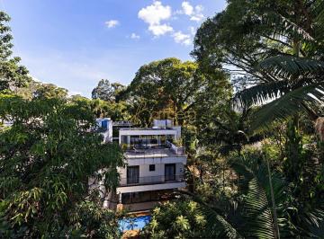 Casa · 350m² · 4 Quartos · 4 Vagas · Casa de condomínio - nova, 4 suítes, salas integradas, jardim, 4 vagas
