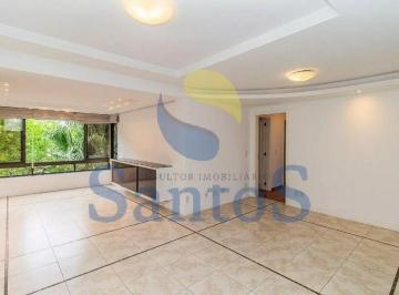 Foto 01 · Santos vende 118m² semimobiliado 3 dormitórios, 1 suíte, lavabo, living amplo com churrasqueira, 2 v
