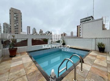Apartamento · 199m² · 4 Quartos · 2 Vagas · Cobertura à venda, 4 quartos no bairro Pompeia em Santos