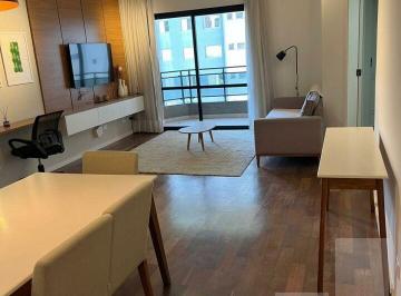 Apartamento · 100m² · 3 Quartos · 2 Vagas · Apartamento totalmente mobiliado, varanda 3 dormitórios sendo 1 suíte e 2 vagas - Brooklin