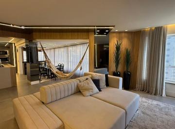 Apartamento · 163m² · 4 Quartos · 2 Vagas · Linda cobertura mobiliada e equipada na Meia Praia