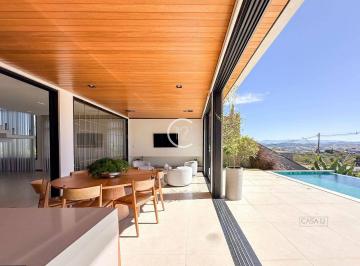 fff40a2392b54f4f6c46664e3d8daafb366f57f5 · Sobrado com 5 suítes e piscina de borda infinita à venda, 408 m² por R$ 4.800.000 - Urbanova - São J