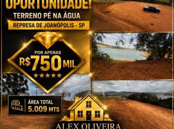 Terreno , Joanópolis · Terreno de 5 mil mts pé na água em Joanópolis SP