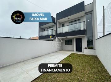 Casa · 135m² · 3 Quartos · 1 Vaga · SOBRADO COM PISCINA A 200 METROS DO MAR NO BALNEÁR