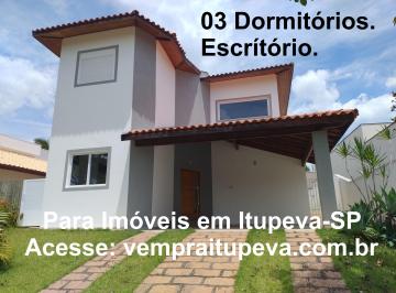 Casa de 3 quartos, Itupeva · Ibi Aram, Itupeva-SP, Casa 03 dormitórios(suíte), 01 Escritório, Amplo quintal