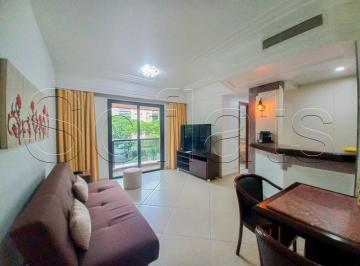 Apartamento · 38m² · 1 Quarto · 1 Vaga · Flat disponível para locação no Itaim Bibi contendo 38m², 1 dormitório e 1 vaga de garagem.