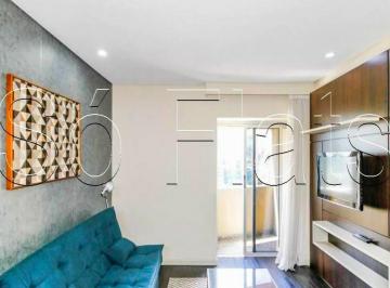 Apartamento · 54m² · 1 Quarto · 1 Vaga · Flat disponível para locação no Brooklin prox a Av. das Nações Unidas e Eng Luis Carlos Berrini.