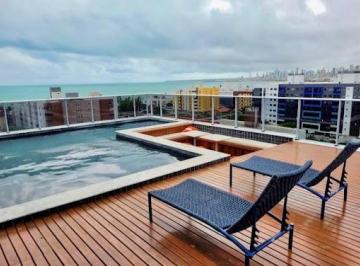 14db3fb79787128f030f0223f128f3b489a024db · Apartamento com 1 dormitório à venda, 59 m² por R$ 575.000,00 - Bessa - João Pessoa/PB