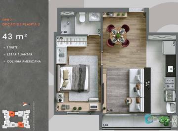 03de1368b3f806e66aef54f7d37c58bed05d4391 · Apartamento com 1 dormitório à venda, 43 m² por R$ 340.000,00 - Quinta da Primavera - Ribeirão Preto