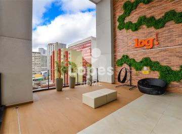 Apartamento de 1 quarto, Curitiba · STUDIO MOBILIADO NO EMPREENDIMENTO LOG-CENTRO