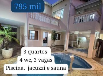 Casa de 3 quartos, Bragança Paulista · Casa com 3 quartos, 4 wc, 3 vagas,  piscina,  spa com jacuzzi e sauna OCASIÃO