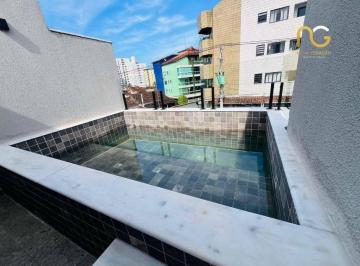 Casa · 121m² · 3 Quartos · 1 Vaga · Sobrado em Vila Caiçara, Praia Grande/SP de 121m² 3 quartos à venda por R$ 750.000,00
